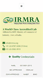 Mobile Screenshot of irmra.org